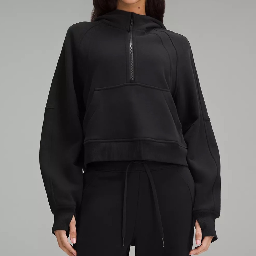 Lululemon Scuba ✨ Half-Zip • Black • M/L